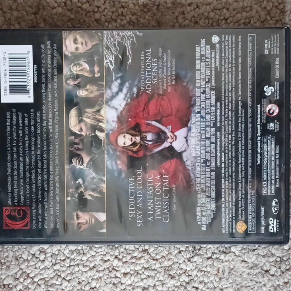 Red Riding Hood DVD - Picture 2 of 4